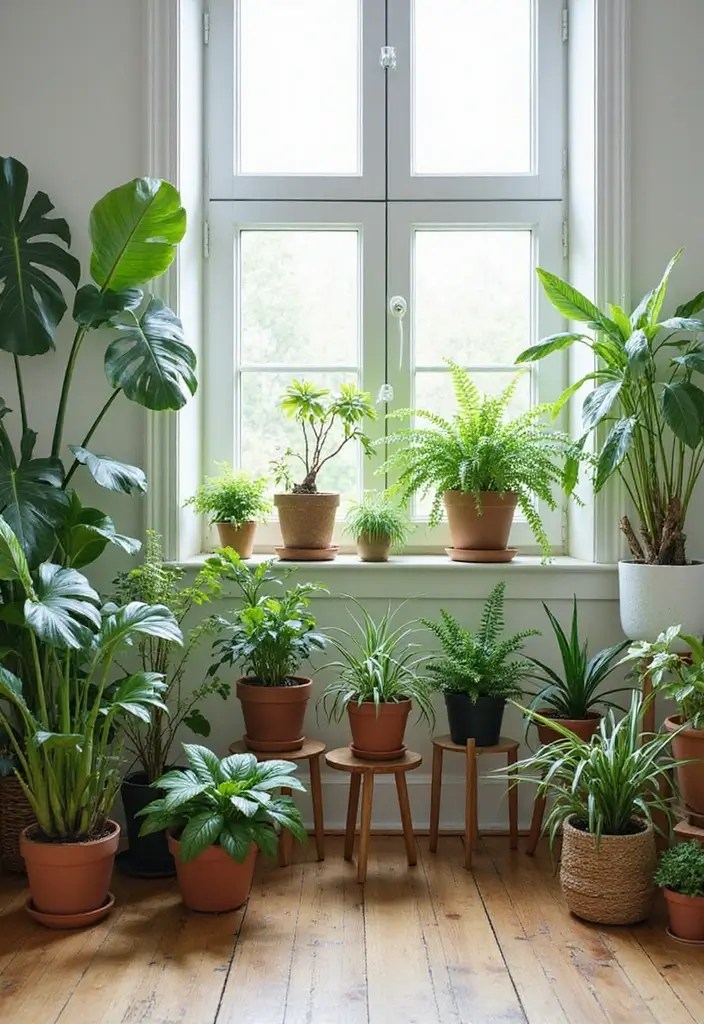 20 Cozy Living Room Decor Ideas That'll Make You Want to Stay In Forever! - 3. Nature's Touch: Indoor Plants