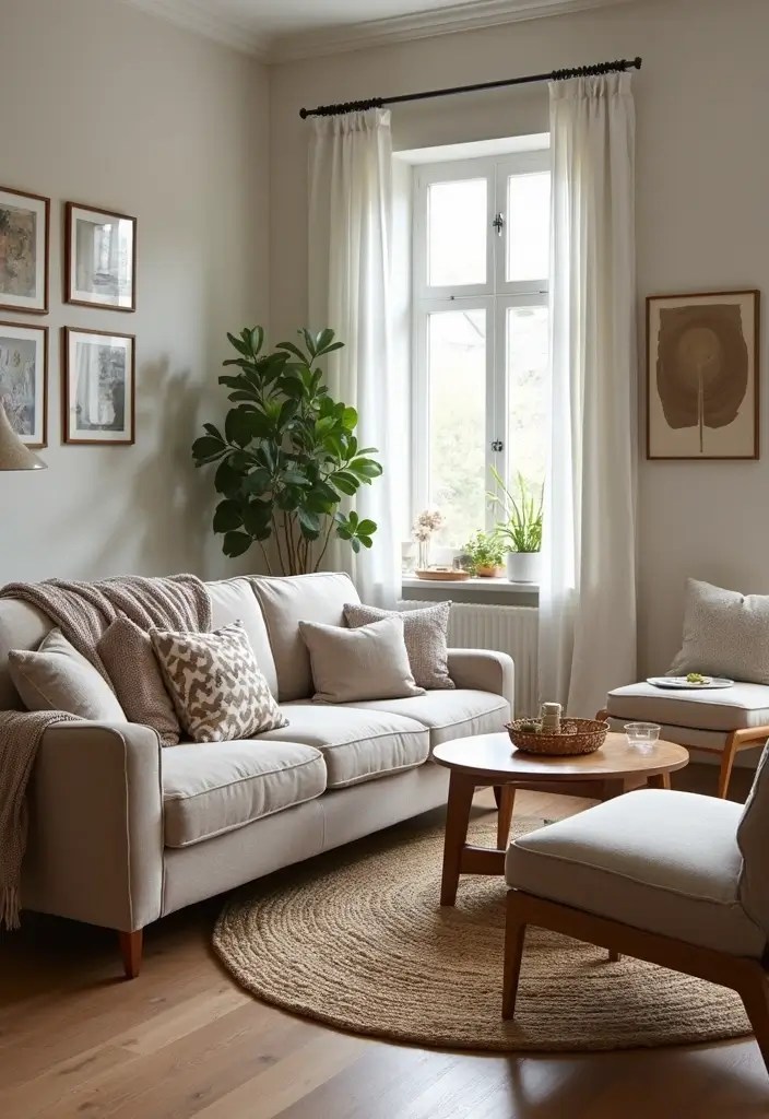 20 Cozy Living Room Decor Ideas That'll Make You Want to Stay In Forever! - 5. Comfy Seating Arrangements