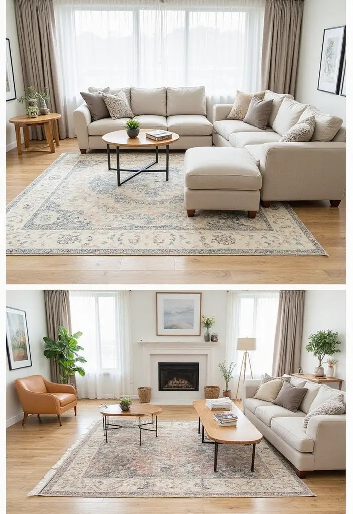 20 Stunning Living Room Decor Ideas That'll Transform Your Space on a Budget (You Won't Believe #12!) - 19. Create Functional Spaces