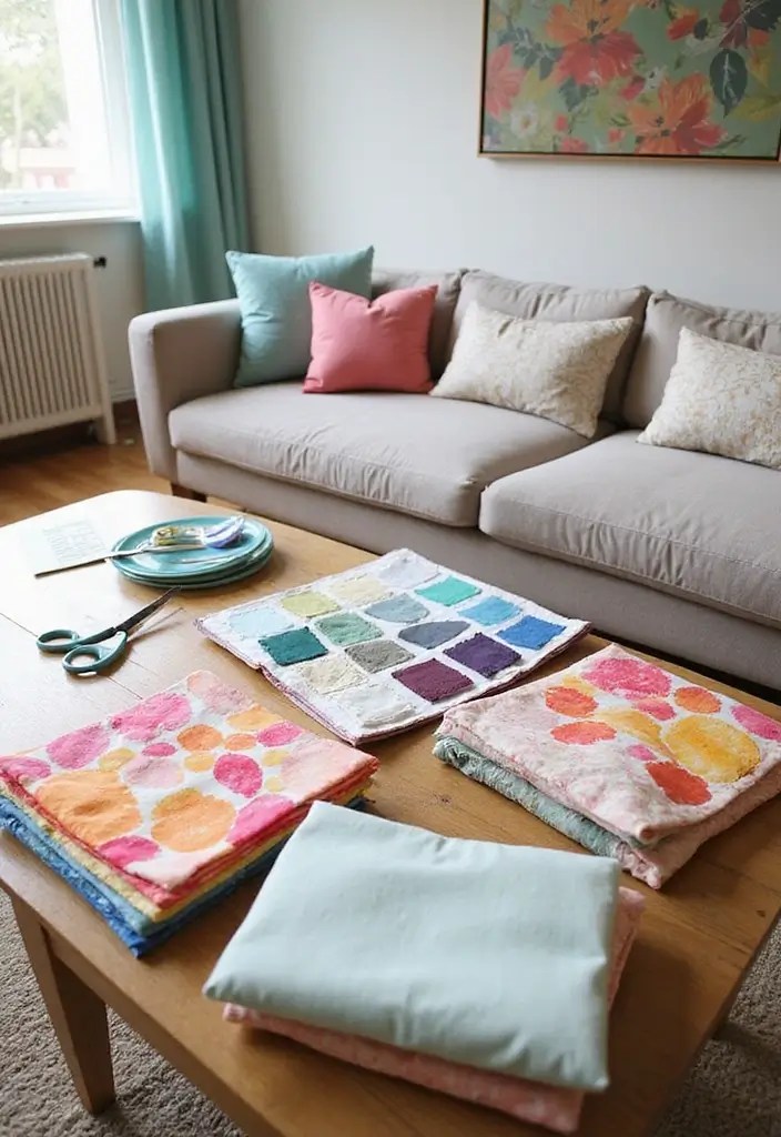 20 Stunning Living Room Decor Ideas That'll Transform Your Space on a Budget (You Won't Believe #12!) - 5. DIY Throw Pillows