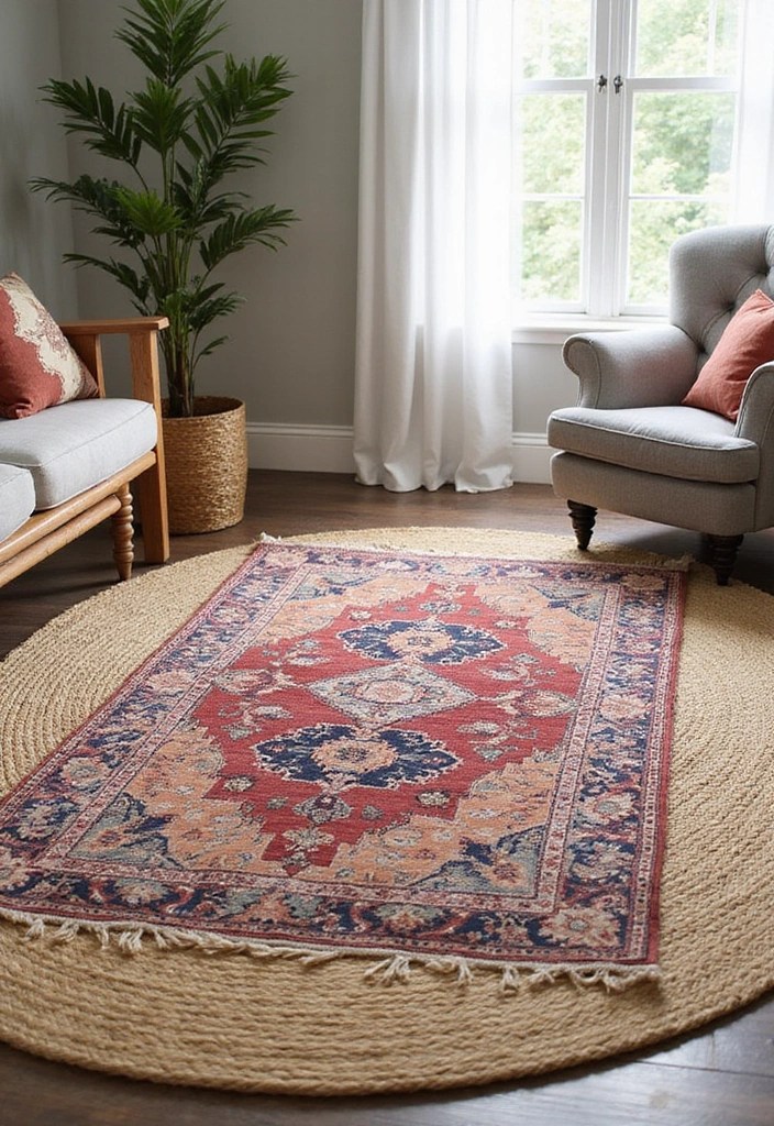 20 Stunning Living Room Decor Ideas That'll Transform Your Space on a Budget (You Won't Believe #12!) - 6. Layer Rugs for Texture